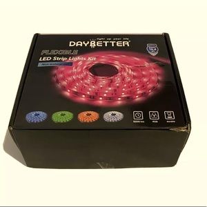 DAYBETTER LED Indoor String Lights - Multicolor, Color Changing Lights, 30+ feet
